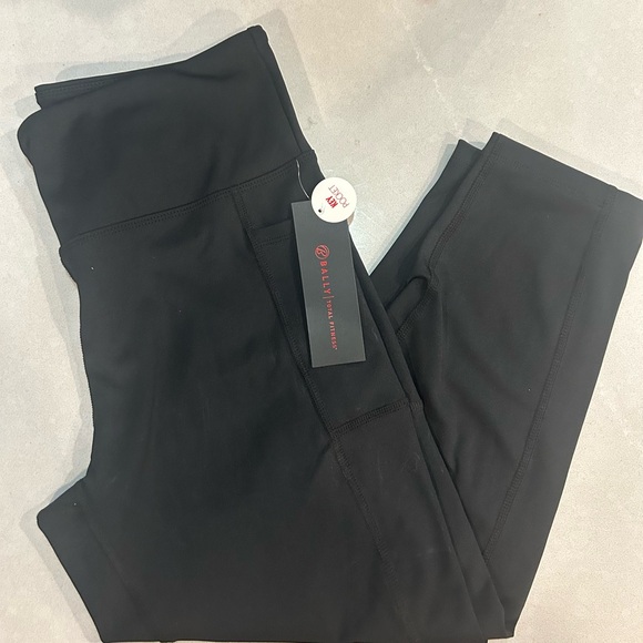 Bally Pants - Bally Total Fitness Women’s Black Athletic Pants